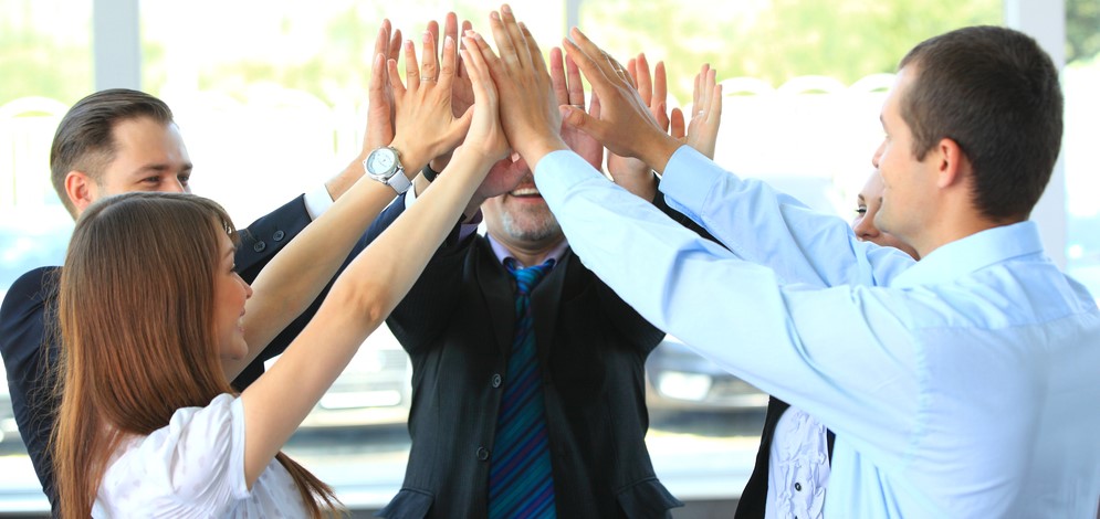 high fives