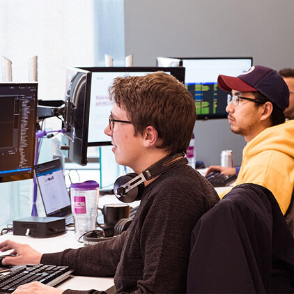 programmer at work